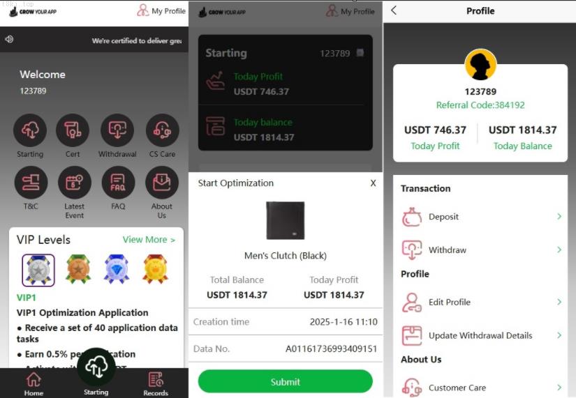 海外抢单刷单系统/模式分组派单/前端uniapp